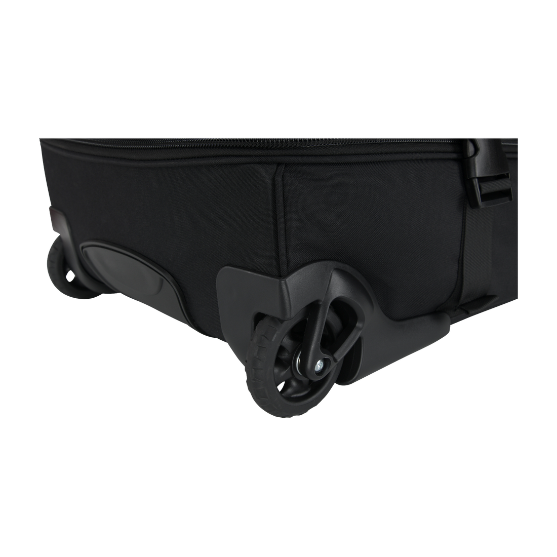 Kunststoffrollen einer Reisetasche