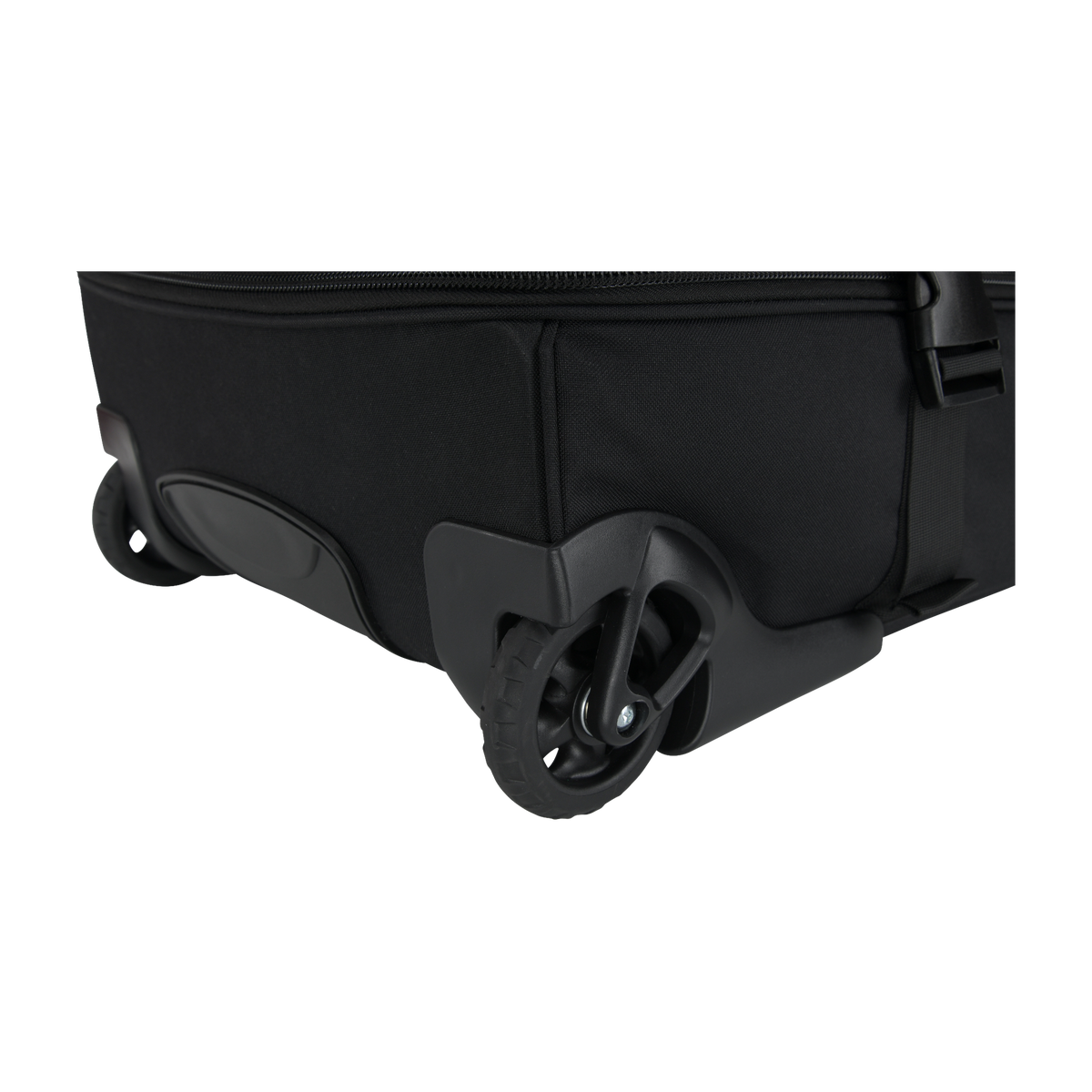 Kunststoffrollen einer Reisetasche